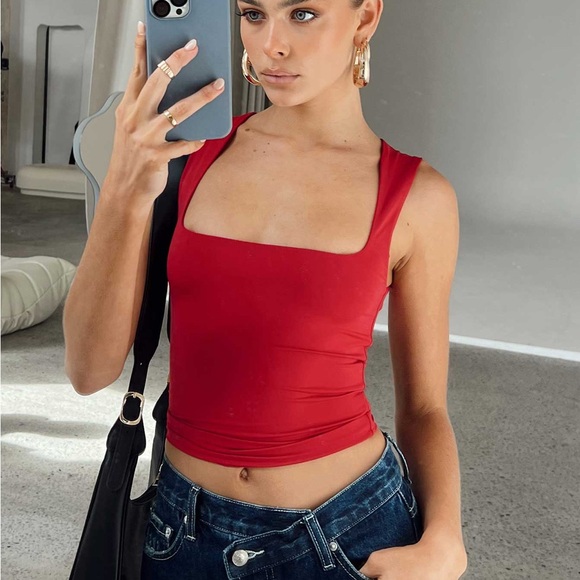 Princess Polly Back In time Top - Picture 1 of 3